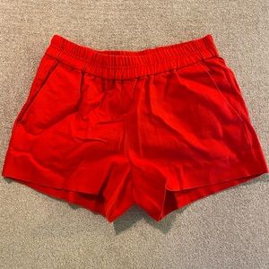 J Crew Women’s Red Shorts Size 00